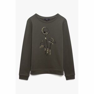 CAROLL Paris Jason Sweatshirt - Khaki Green